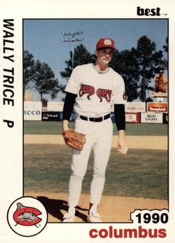 1990 Best Columbus Mudcats #15 Wally Trice  Front