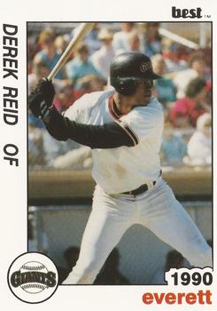 1990 Best Everett Giants #26 Derek Reid  Front