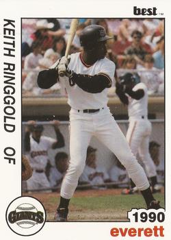 1990 Best Everett Giants #27 Keith Ringgold  Front