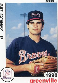 1990 Best Greenville Braves #4 Pat Gomez  Front