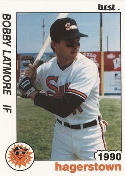 1990 Best Hagerstown Suns #7 Bobby Latmore  Front