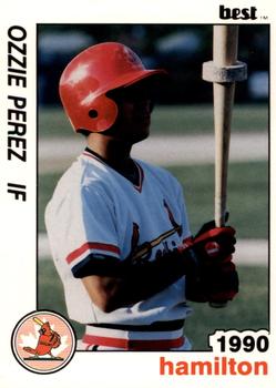 1990 Best Hamilton Redbirds #18 Ozzie Perez  Front