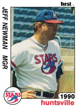 1990 Best Huntsville Stars #24 Jeff Newman Front