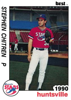 1990 Best Huntsville Stars #4 Steve Chitren Front