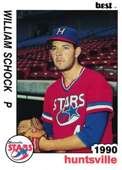1990 Best Huntsville Stars #9 William Schock  Front