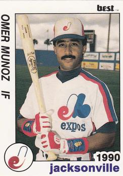 1990 Best Jacksonville Expos #7 Omer Munoz  Front