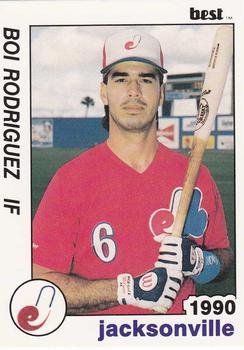 1990 Best Jacksonville Expos #8 Boi Rodriguez  Front