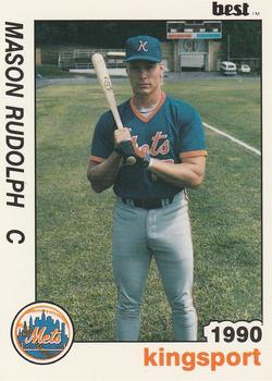 1990 Best Kingsport Mets #6 Mason Rudolph  Front