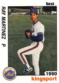 1990 Best Kingsport Mets #8 Rey Martinez  Front