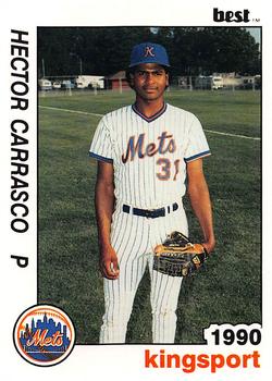 1990 Best Kingsport Mets #16 Hector Carrasco  Front