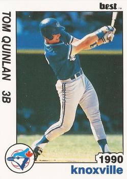 1990 Best Knoxville Blue Jays #22 Tom Quinlan  Front