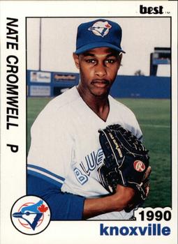 1990 Best Knoxville Blue Jays #27 Nate Cromwell  Front