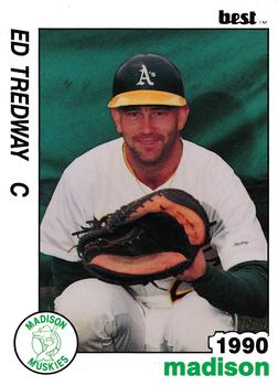 1990 Best Madison Muskies #2 Ed Tredway  Front