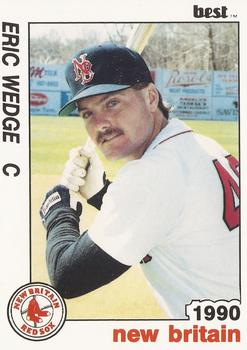 1990 Best New Britain Red Sox #1 Eric Wedge  Front