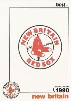 1990 Best New Britain Red Sox #29 Checklist  Front