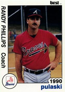 1990 Best Pulaski Braves #27 Randy Phillips Front