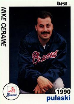 1990 Best Pulaski Braves #29 Mike Cerame Front