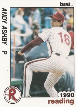 1990 Best Reading Phillies #7 Andy Ashby  Front