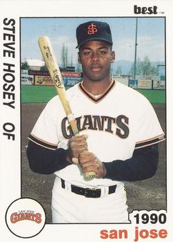 1990 Best San Jose Giants #1 Steve Hosey  Front