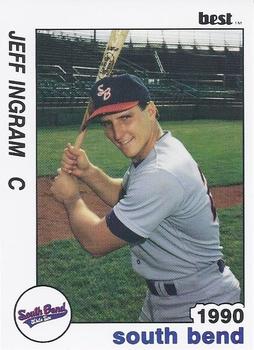 1990 Best South Bend White Sox #5 Jeff Ingram  Front