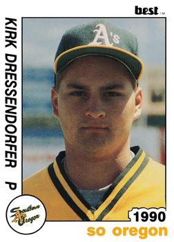 1990 Best Southern Oregon Athletics #3 Kirk Dressendorfer  Front