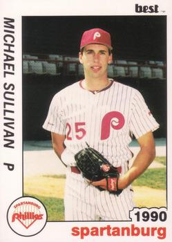 1990 Best Spartanburg Phillies #9 Michael Sullivan  Front