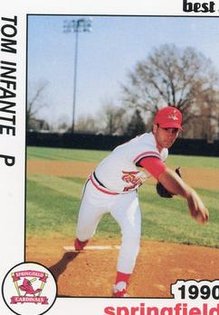 1990 Best Springfield Cardinals #17 Tom Infante  Front