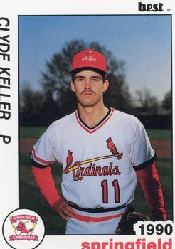 1990 Best Springfield Cardinals #18 Clyde Keller  Front