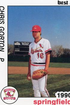 1990 Best Springfield Cardinals #20 Chris Gorton  Front