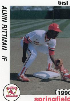1990 Best Springfield Cardinals #2 Alvin Rittman  Front