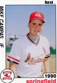 1990 Best Springfield Cardinals #6 Mike Campas  Front