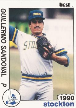 1990 Best Stockton Ports #22 Guillermo Sandoval  Front