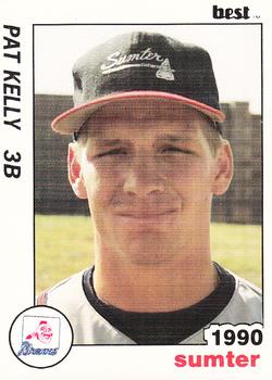 1990 Best Sumter Braves #8 Pat Kelly Front