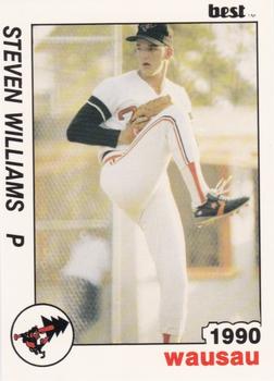 1990 Best Wausau Timbers #2 Steven Williams  Front