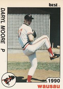 1990 Best Wausau Timbers #5 Daryl Moore  Front