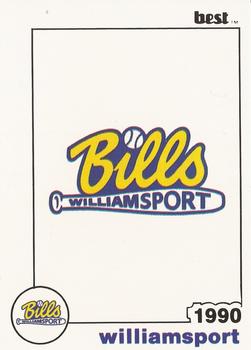 1990 Best Williamsport Bills #27 Checklist  Front
