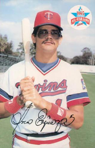 1985 Minnesota Twins Postcards #NNO Alvaro Espinoza Front