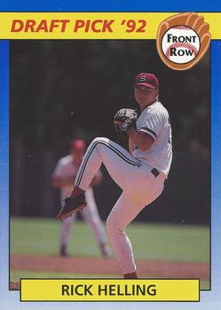 1992 Front Row Draft Picks #81 Rick Helling Front