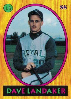 1992 Little Sun High School Prospects #19 Dave Landaker Front