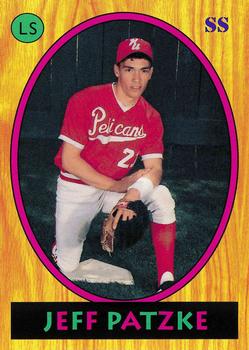 1992 Little Sun High School Prospects #26 Jeff Patzke Front