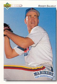 1992 Upper Deck Minor League #257 Roger Salkeld Front
