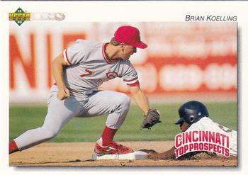 1992 Upper Deck Minor League #330 Brian Koelling Front