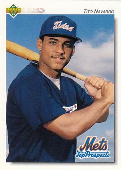 1992 Upper Deck Minor League #91 Tito Navarro Front