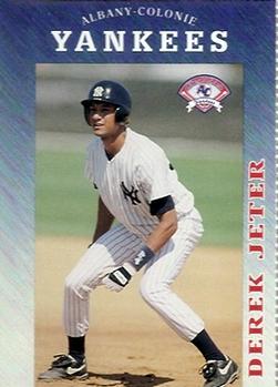 1994 Albany-Colonie Yankees Yearbook #2 Derek Jeter Front