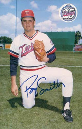 1986 Minnesota Twins Postcards #NNO Roy Smith Front