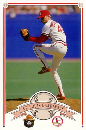 1989 St. Louis Cardinals Smokey #NNO Dan Quisenberry Front