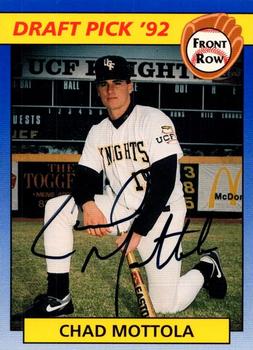 1992 Front Row Draft Picks - Autographs #82 Chad Mottola Front
