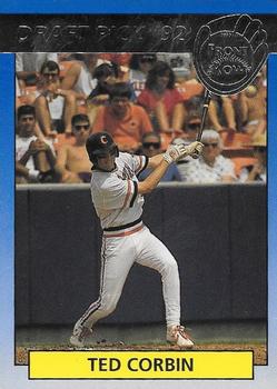 1992 Front Row Draft Picks - Silver #8 Ted Corbin Front