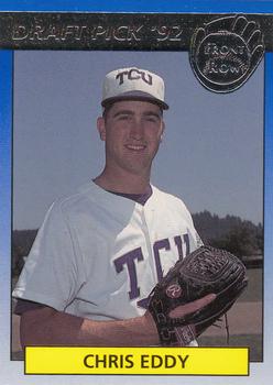 1992 Front Row Draft Picks - Silver #56 Chris Eddy Front