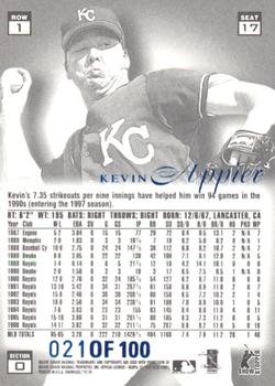 1997 Flair Showcase - Legacy Collection Row 1 (Grace) #17 Kevin Appier Back